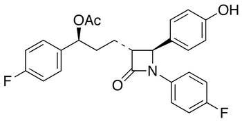 3-O-Acetyl Ezetimibe - Chemical structure and product image