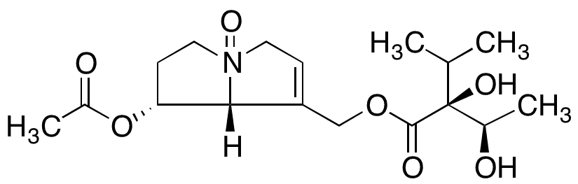 7-Acetylintermedine N-oxide - Chemical structure and product image