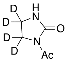 N-Acetylethylene Urea-d4 - Chemical structure and product image