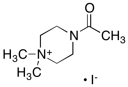 4-Acetyl-1,1-dimethylpiperazinium Iodide - Chemical structure and product image