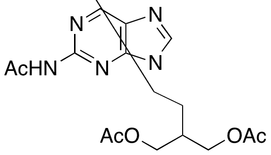 N-Acetyl Famciclovir - Chemical structure and product image