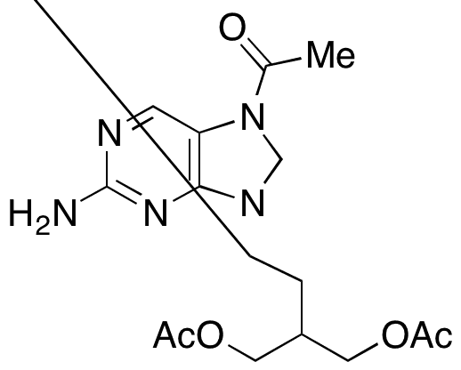 N7-Acetyl Famciclovir - Chemical structure and product image