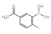 5-Acetyl-2-fluorophenylboronic acid - Chemical structure and product image