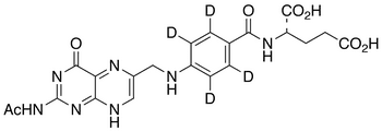N-Acetyl Folic Acid-d4 - Chemical structure and product image