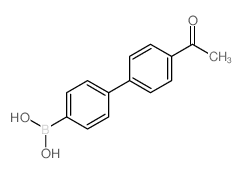 4-Acetylbiphenyl-4-boronic Acid - Chemical structure and product image