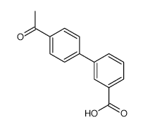 4-Acetylbiphenyl-3-carboxylic acid - Chemical structure and product image