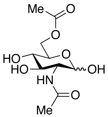N-Acetyl-D-Glucosamine 6-Acetate - Chemical structure and product image