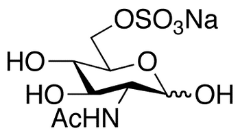 N-Acetyl-D-glucosamine 6-Sulfate Sodium Salt - Chemical structure and product image