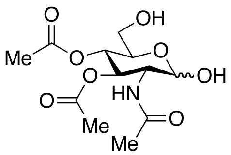 N-Acetyl-D-Glucosamine 3,4-Diacetate - Chemical structure and product image