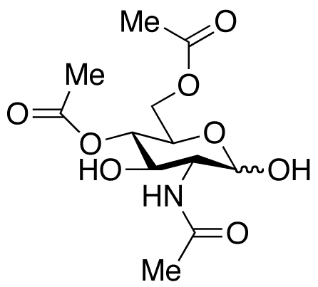 N-Acetyl-D-Glucosamine 4,6-Diacetate - Chemical structure and product image