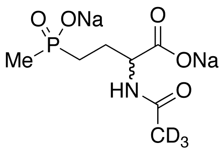 N-Acetyl Glufosinate-d3 Disodium Salt - Chemical structure and product image