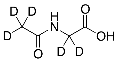 N-Acetylglycine-d5 - Chemical structure and product image