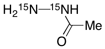 Acetyl Hydrazine-15N2 - Chemical structure and product image