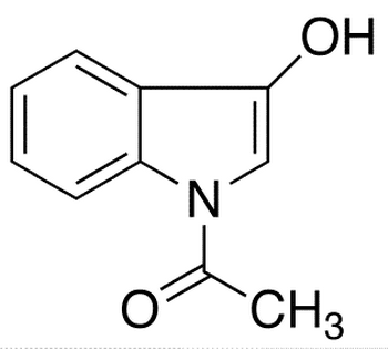 N-Acetyl-3-hydroxyindole - Chemical structure and product image
