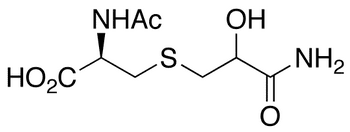 N-Acetyl-S-(2-hydroxy-3-propionamide)-L-cysteine Dicyclohexylammonium Salt - Chemical structure and product image