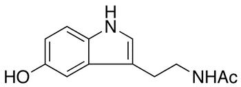 N-Acetyl-5-hydroxytryptamine - Chemical structure and product image