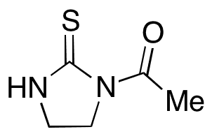 1-Acetylimidazolidinethione - Chemical structure and product image