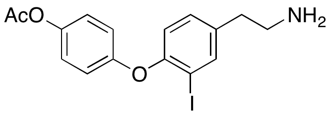 O-Acetyl-3-iodothyronamine - Chemical structure and product image