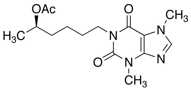 5-O-Acetyl (R)-Lisofylline - Chemical structure and product image