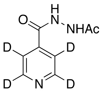 Acetyl Isoniazid-d4 - Chemical structure and product image