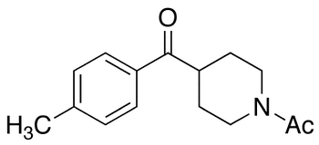 1-Acetyl-4-(p-methylbenzoyl)piperidine - Chemical structure and product image