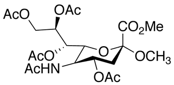 N-Acetyl-2-O-methyl-alpha-neuraminic Acid Methyl Ester 4,7,8,9-Tetraacetate - Chemical structure and product image