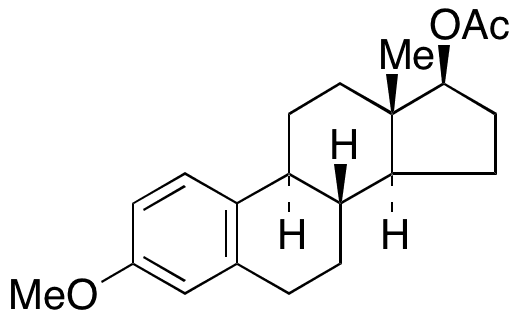 17-O-Acetyl-3-O-methyl 17 beta-Estradiol - Chemical structure and product image