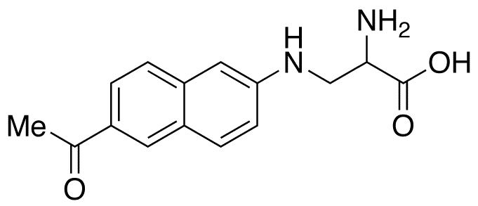 3-[(6-Acetyl-2-naphthalenyl)amino]alanine - Chemical structure and product image