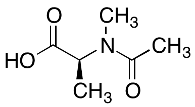 N-Acetyl-N-methyl-L-alanine - Chemical structure and product image