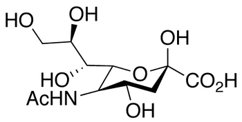 N-Acetylneuraminic Acid - Chemical structure and product image