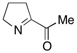 2-Acetyl-1-pyrroline, ~10% w/w in Toluene - Chemical structure and product image