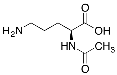 N alpha-Acetyl-L-ornithine - Chemical structure and product image