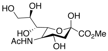 N-Acetylneuraminic Acid Methyl Ester - Chemical structure and product image