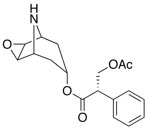 O-Acetyl-(-)-norscopolamine - Chemical structure and product image