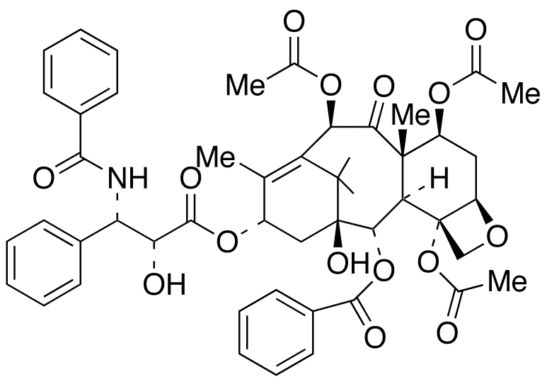 7-Acetyl Paclitaxel - Chemical structure and product image