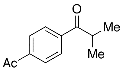 1-(4-Acetylphenyl)-2-methyl-1-propanone - Chemical structure and product image