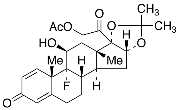 21-(Acetyloxy) Triamcinolone Acetonide - Chemical structure and product image