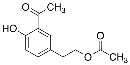 5-Acetyloxyethyl-2-hydroxypheny Ethanone - Chemical structure and product image