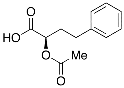 ( alpha R)-Acetyloxybenzenebutanoic Acid - Chemical structure and product image
