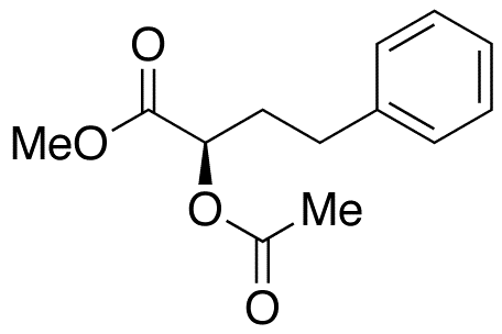 ( Alpha R)-Acetyloxybenzenebutanoic Acid Methyl Ester - Chemical structure and product image