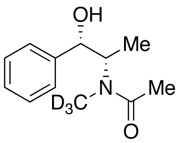 N-Acetyl Pseudoephedrine-d3 - Chemical structure and product image