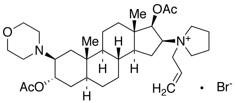 3-Acetyl Rocuronium Bromide - Chemical structure and product image