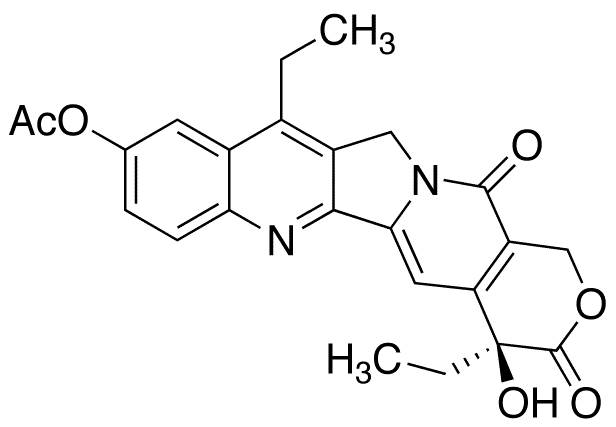 10-O-Acetyl SN-38 - Chemical structure and product image