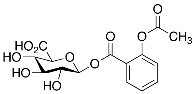 Acetylsalicylic Acid Acyl-beta-D-glucuronide - Chemical structure and product image