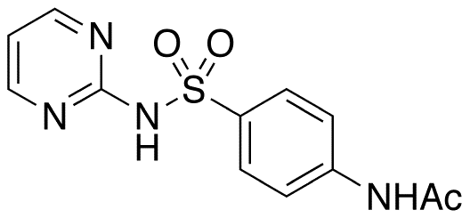 N-Acetyl Sulfadiazine - Chemical structure and product image