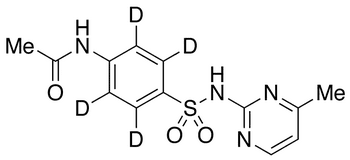 N-Acetylsulfamerazine-d4 - Chemical structure and product image