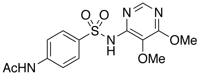 N4-Acetyl Sulfadoxine - Chemical structure and product image