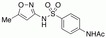 N-Acetyl Sulfamethoxazole - Chemical structure and product image