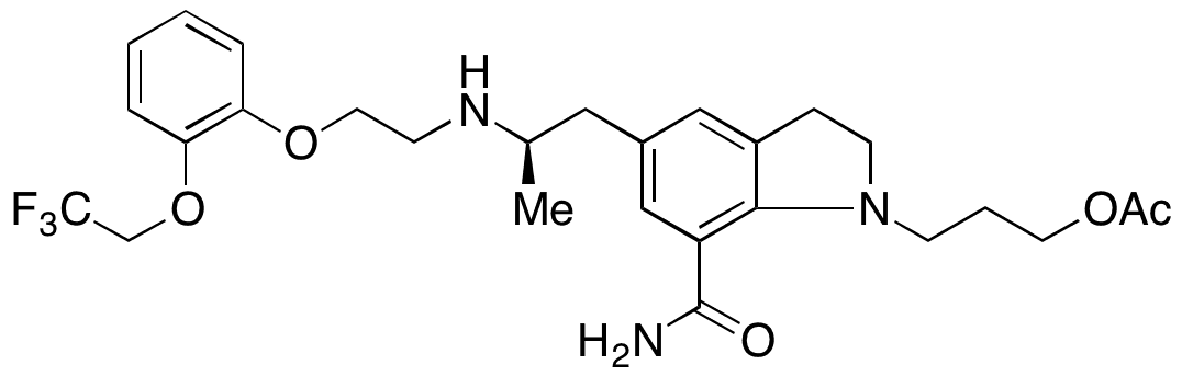 O-Acetyl Silodosin - Chemical structure and product image