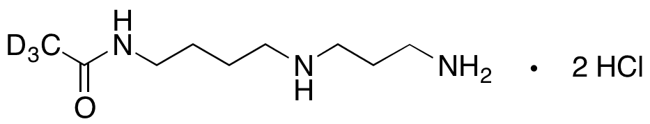 N8-Acetylspermidine-d3 Dihydrochloride - Chemical structure and product image